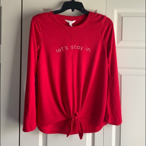 LC Lauren Conrad Let’s Stay In Shirt. NWT - Picture 1 of 11